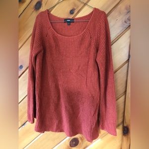 Super soft burnt orange sweater!